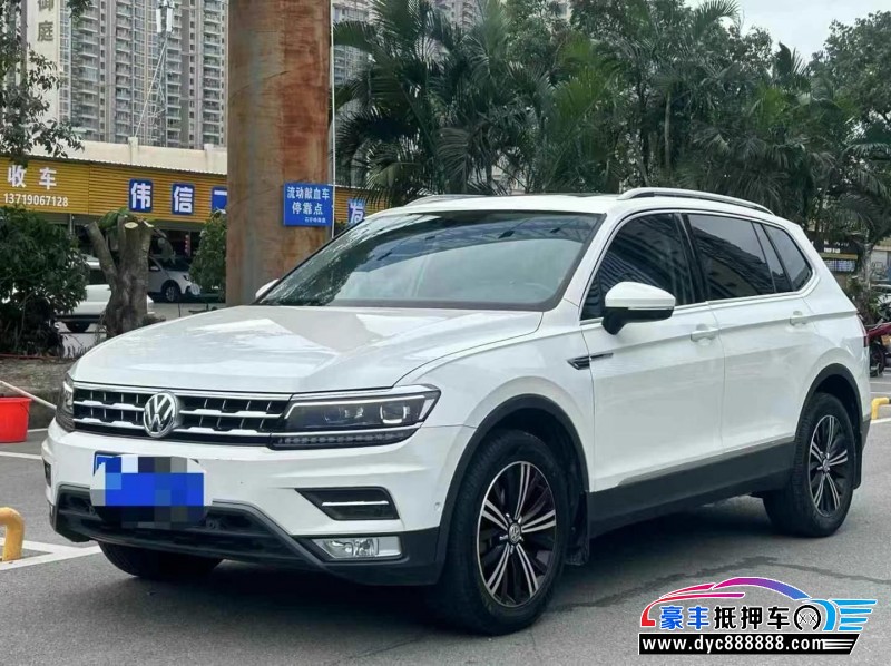 18年大众途观L轿车抵押车出售