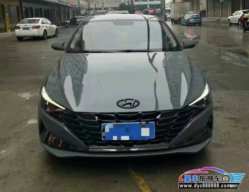 23年现代伊兰特轿车抵押车出售