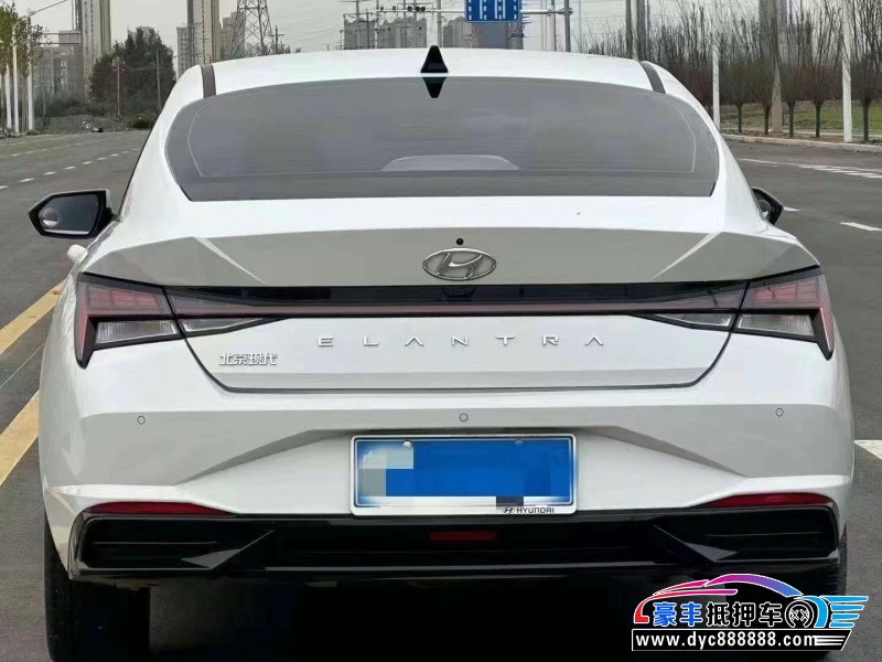 23年现代伊兰特轿车抵押车出售