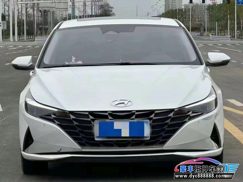 23年现代伊兰特轿车抵押车出售