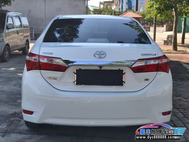 16年丰田卡罗拉轿车抵押车出售