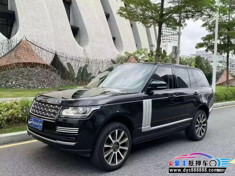 17年路虎揽胜行政轿车抵押车出售