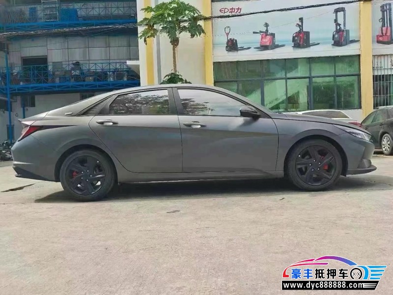 23年现代伊兰特轿车抵押车出售