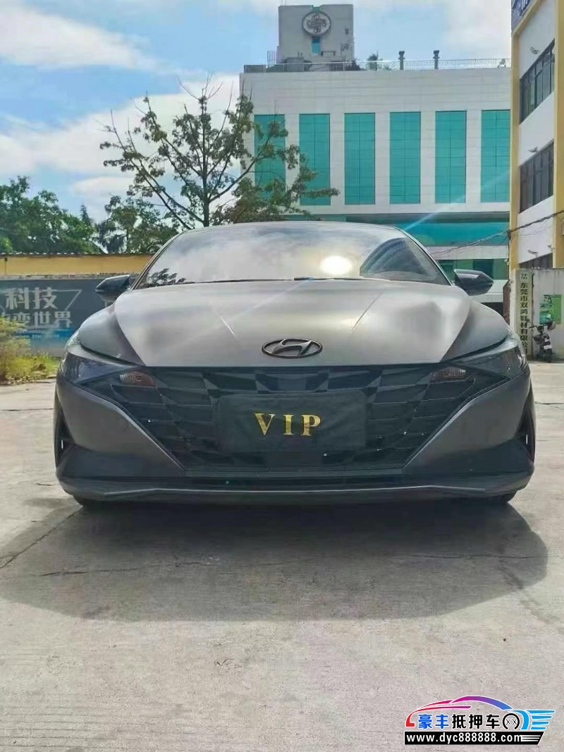 23年现代伊兰特轿车抵押车出售