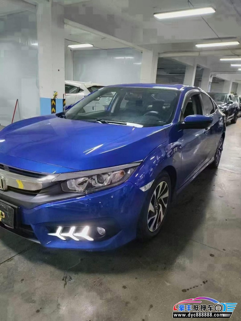 19年本田思域轿车抵押车出售