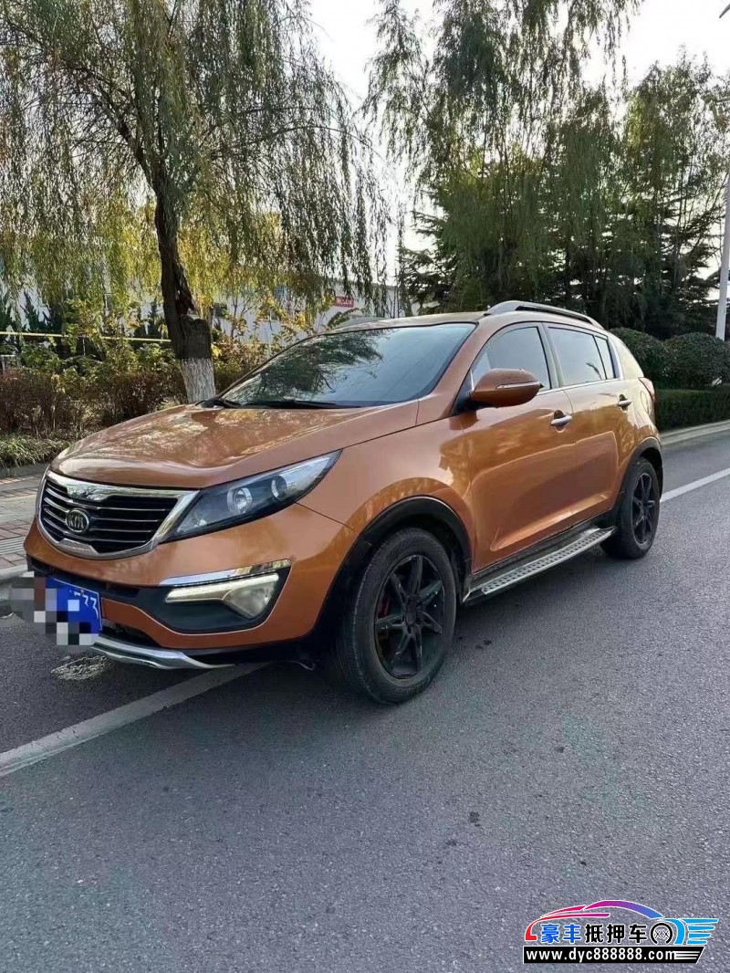 11年起亚智跑轿车抵押车出售