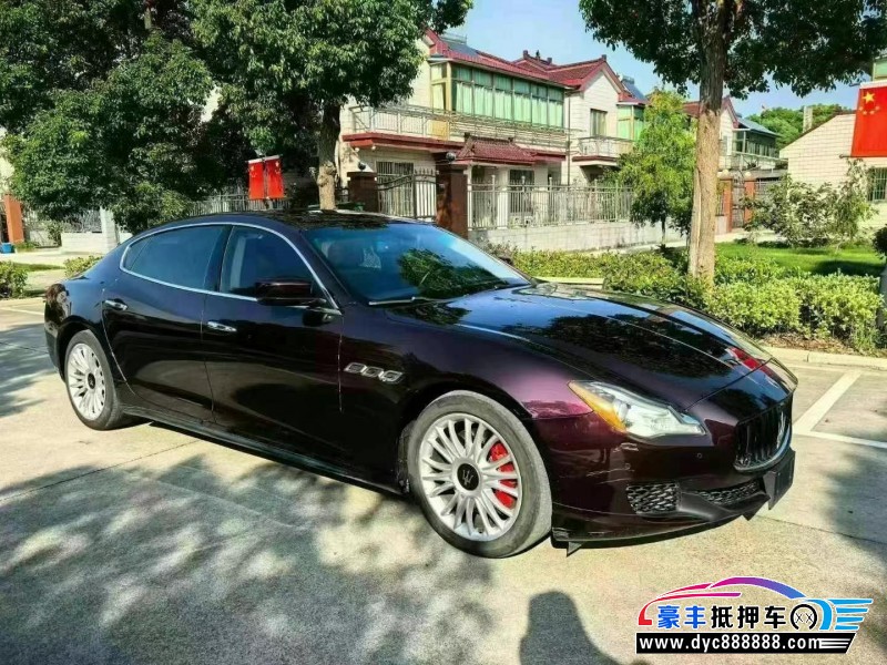15年玛莎拉蒂总裁轿车抵押车出售