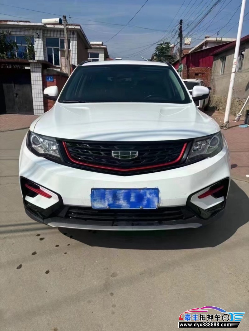 22年吉利博越轿车抵押车出售