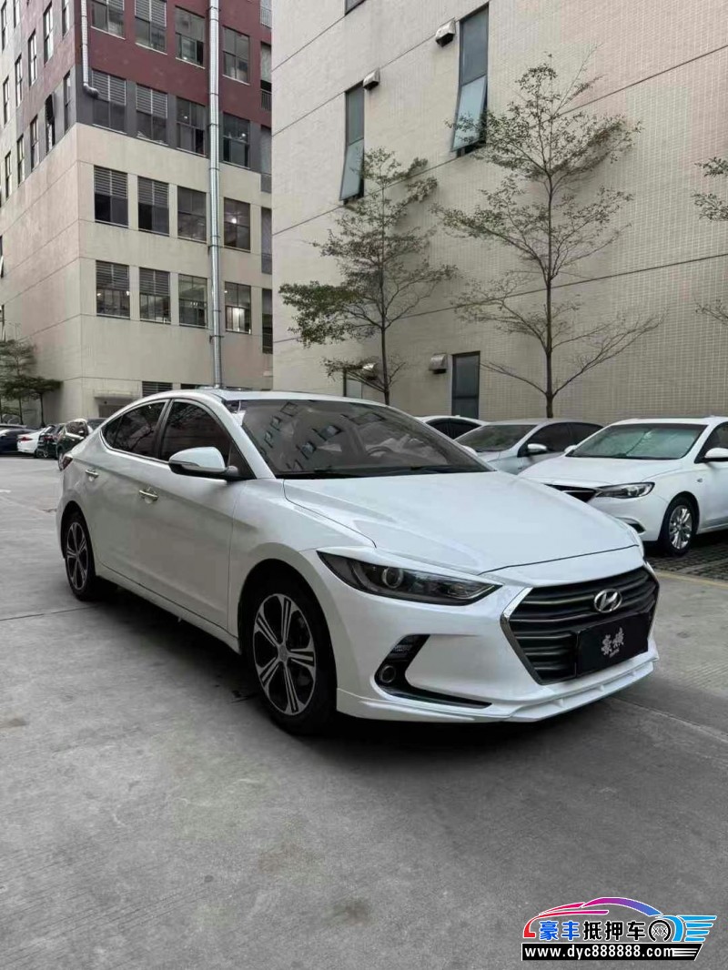 18年现代领动轿车抵押车出售