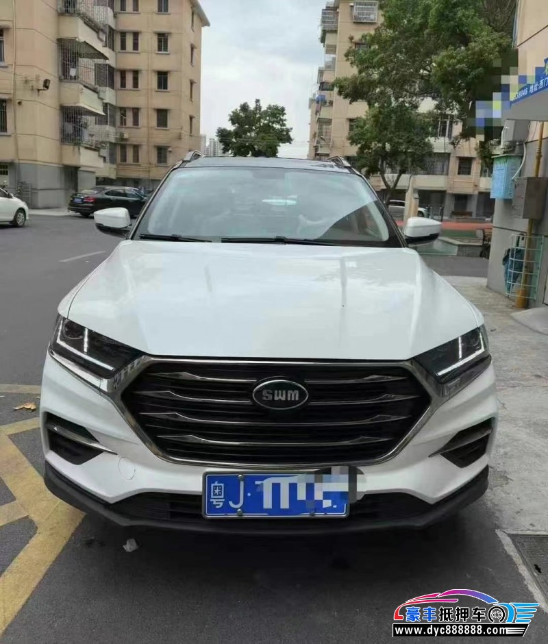 19年SWM斯威汽车G01轿车抵押车出售