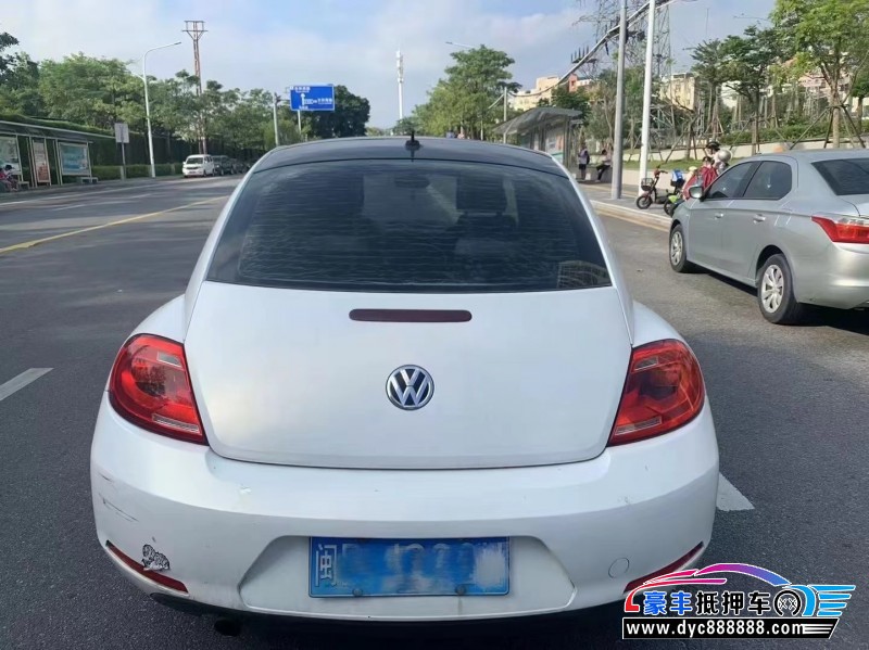 15年大众甲壳虫轿车抵押车出售