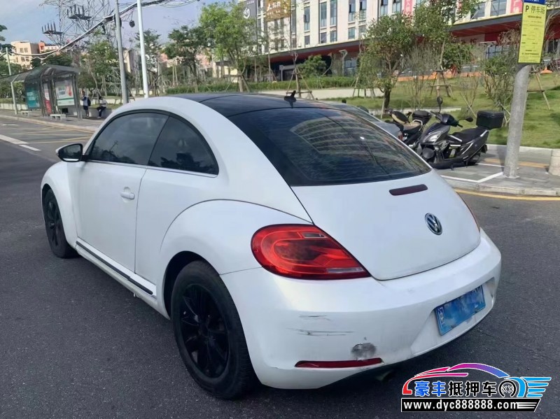 15年大众甲壳虫轿车抵押车出售