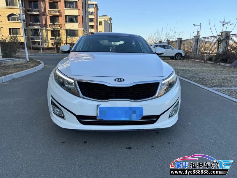 14年起亚K5轿车抵押车出售