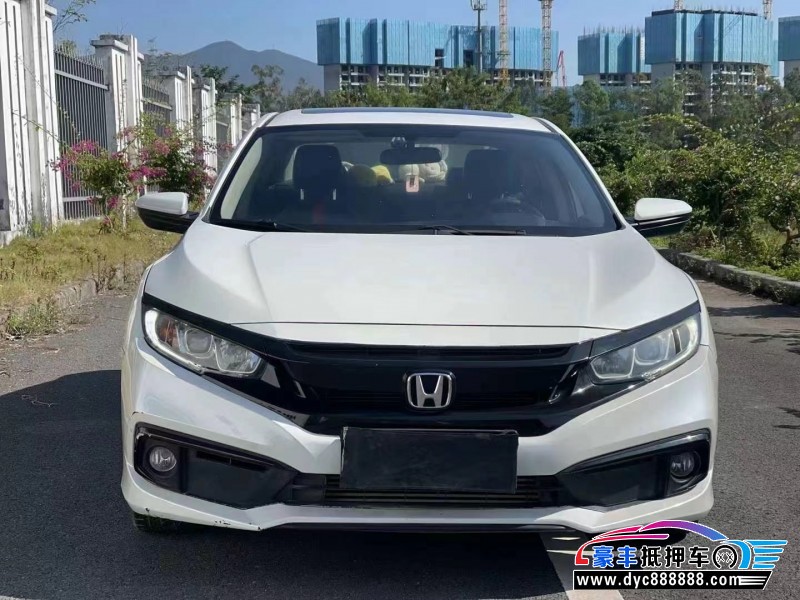 19年本田思域轿车抵押车出售