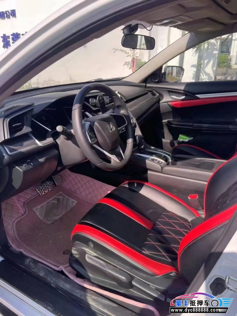 19年本田思域轿车抵押车出售