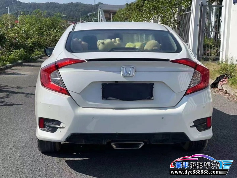 19年本田思域轿车抵押车出售