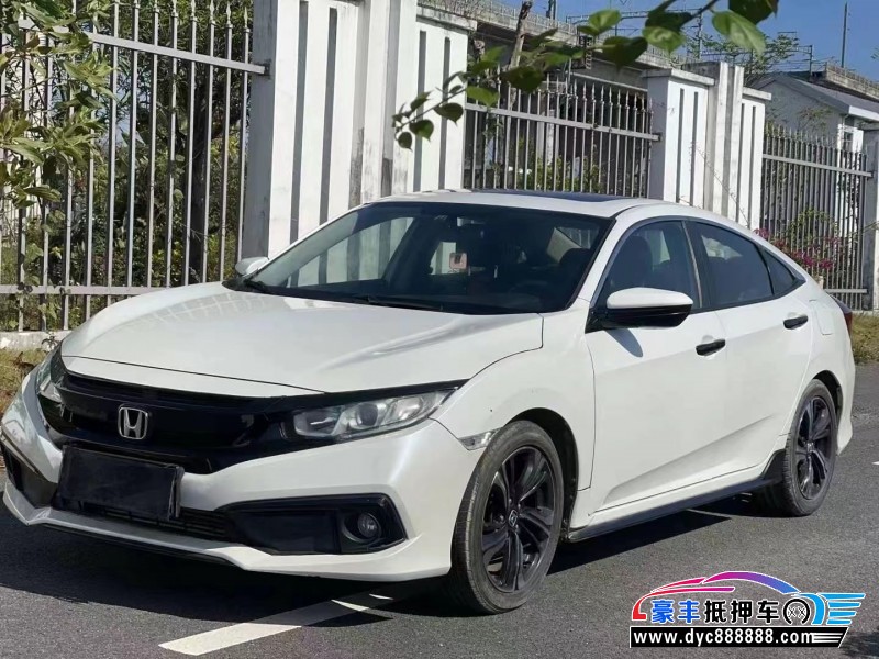 19年本田思域轿车抵押车出售