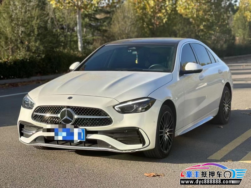 23年奔驰C轿车抵押车出售