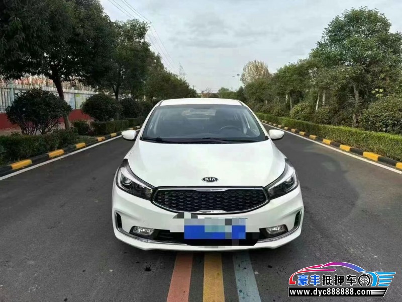 18年起亚K3轿车抵押车出售