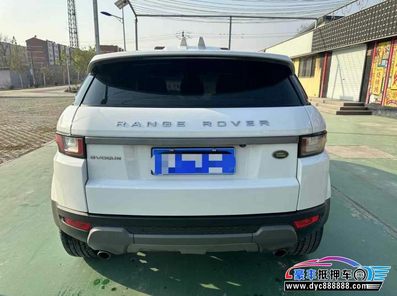 18年路虎揽胜极光SUV抵押车出售