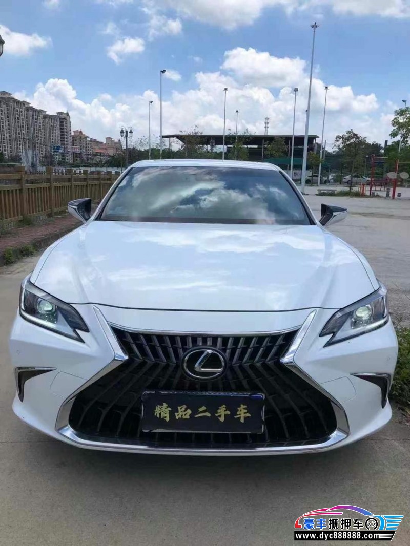 23年雷克萨斯ES轿车抵押车出售