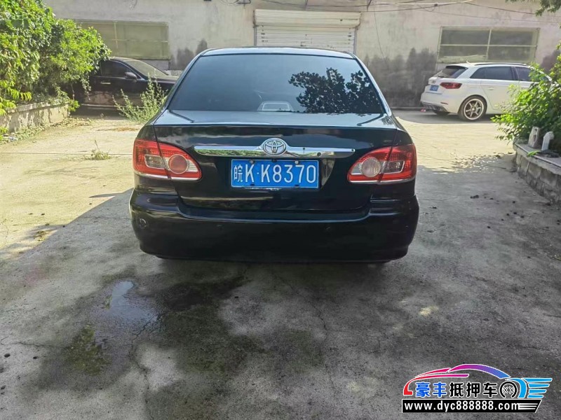 11年丰田花冠轿车抵押车出售