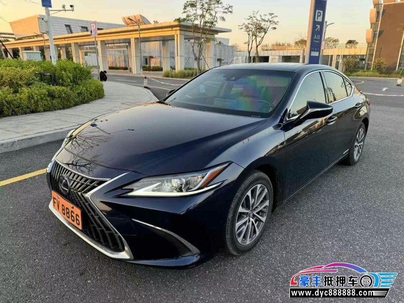 22年雷克萨斯ES轿车抵押车出售