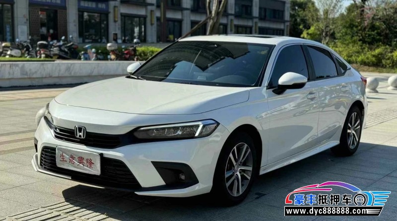 23年本田思域轿车抵押车出售