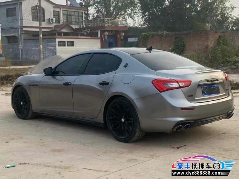 18年玛莎拉蒂Ghibli轿车抵押车出售