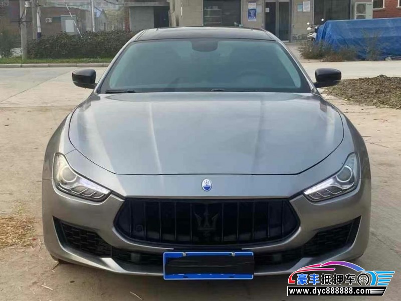 18年玛莎拉蒂Ghibli轿车抵押车出售