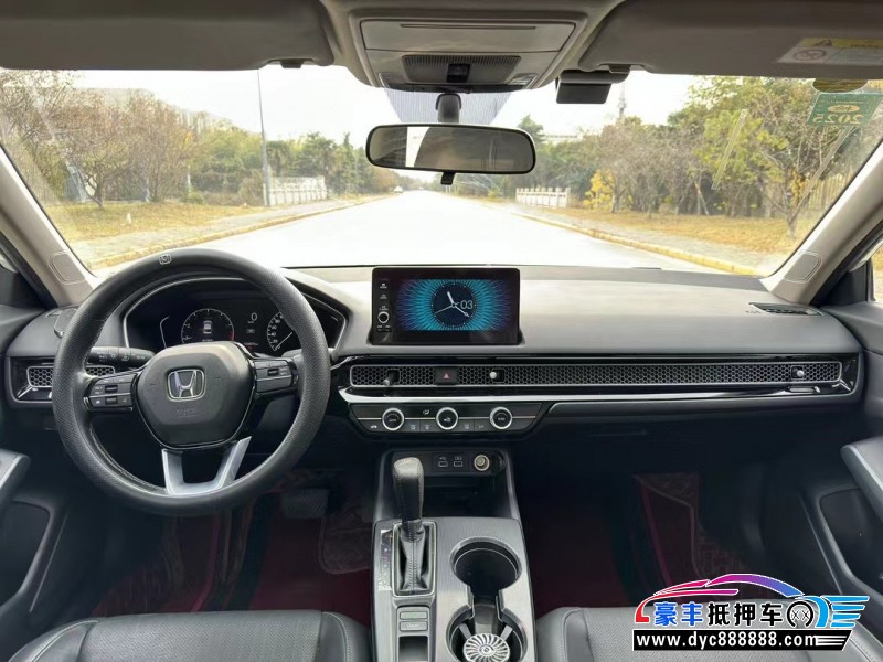 23年本田思域轿车抵押车出售