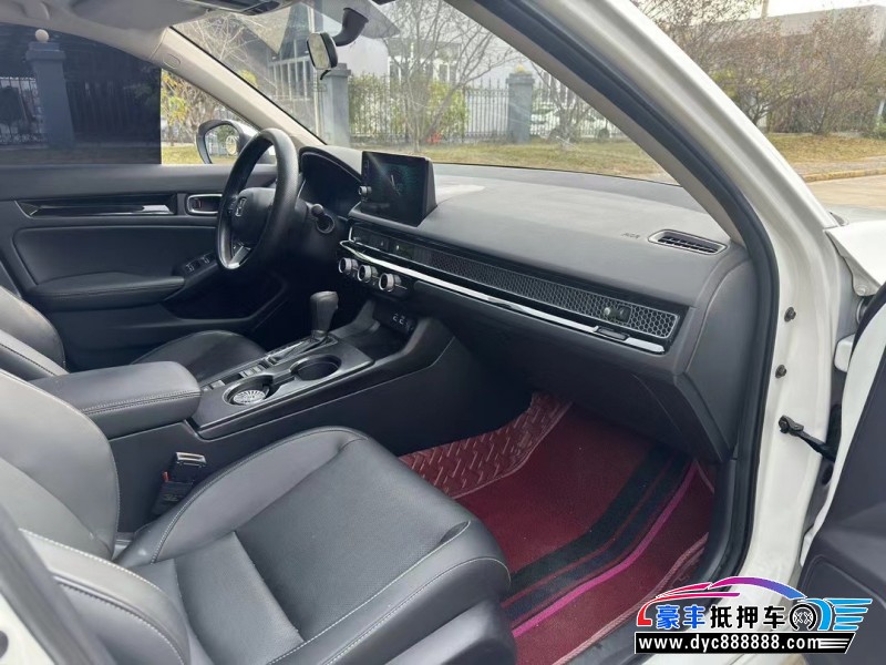 23年本田思域轿车抵押车出售