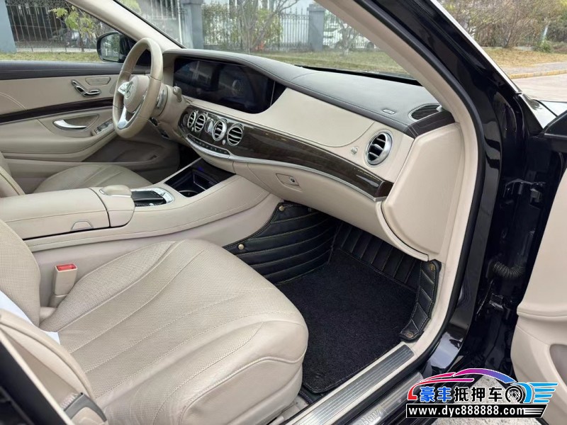 19年奔驰S轿车抵押车出售