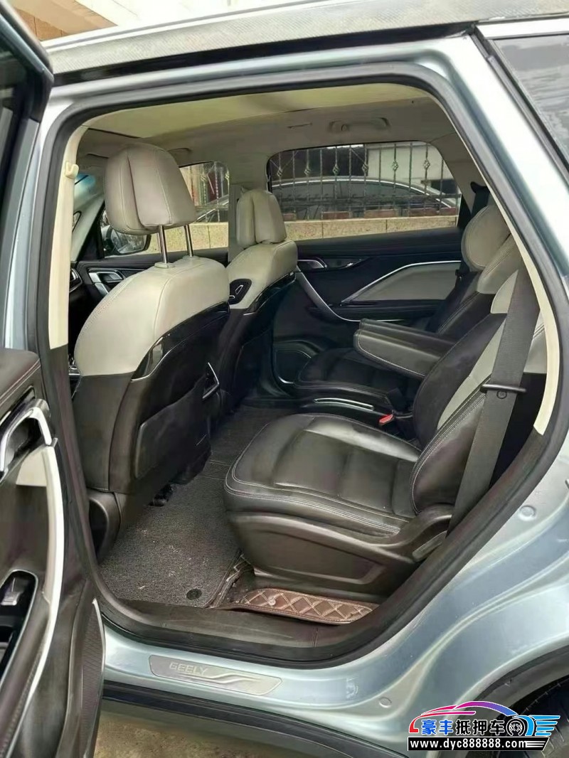 19年吉利嘉际轿车抵押车出售