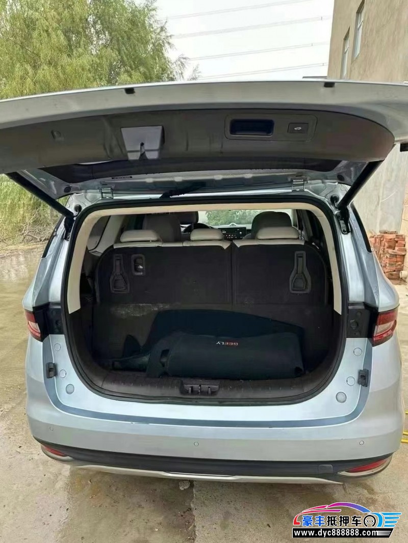 19年吉利嘉际轿车抵押车出售