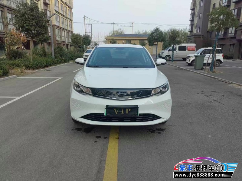 23年吉利帝豪EV轿车抵押车出售