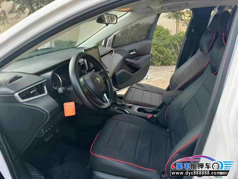 22年丰田卡罗拉轿车抵押车出售