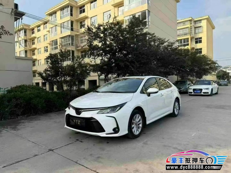 22年丰田卡罗拉轿车抵押车出售