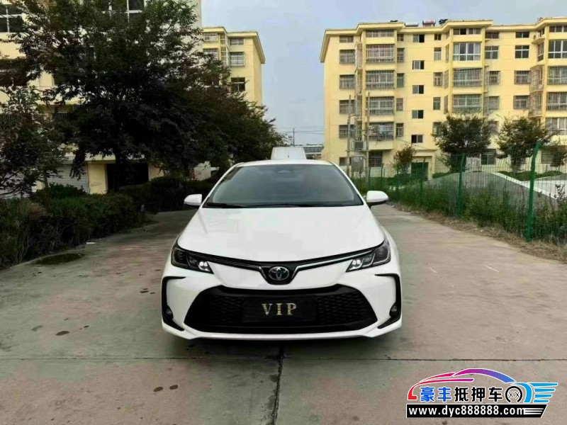 23年丰田卡罗拉轿车抵押车出售