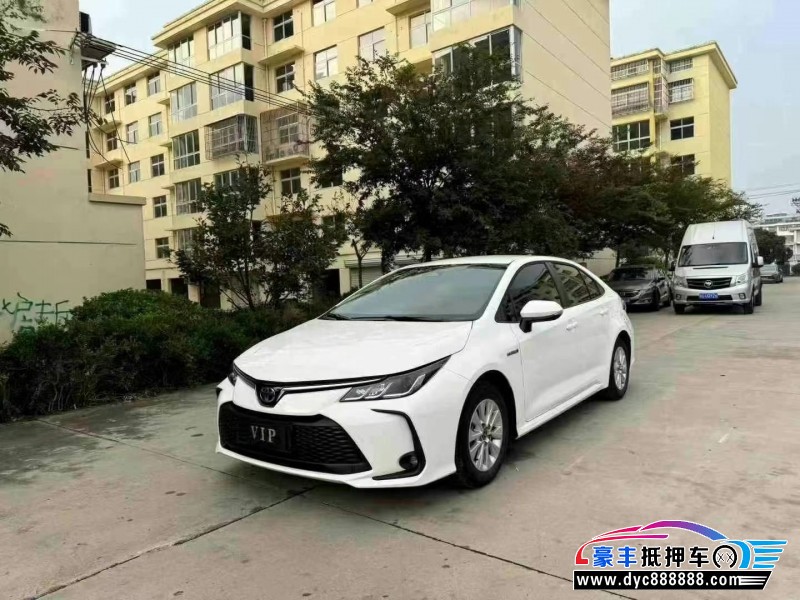 23年丰田卡罗拉轿车抵押车出售