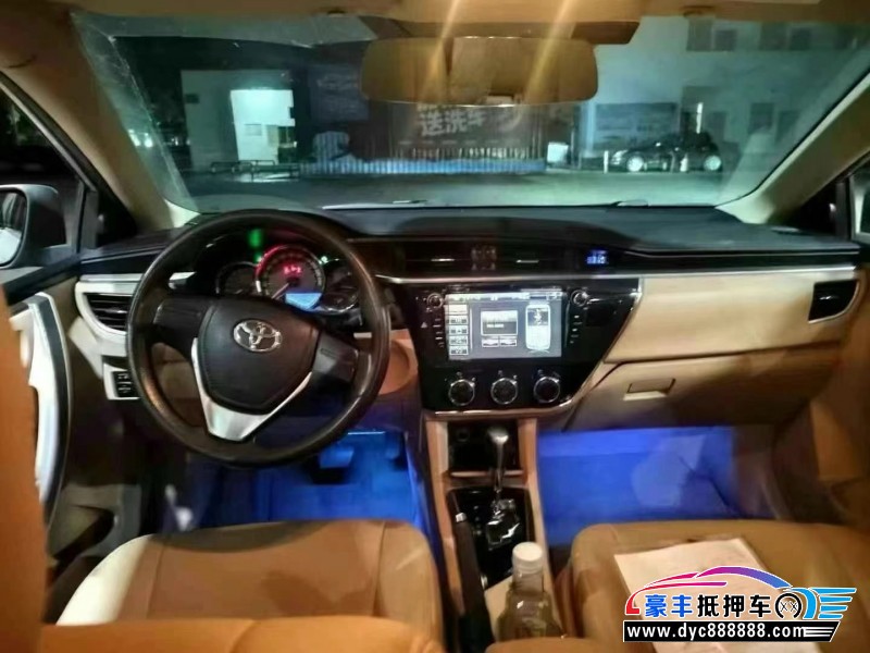 15年丰田卡罗拉轿车抵押车出售