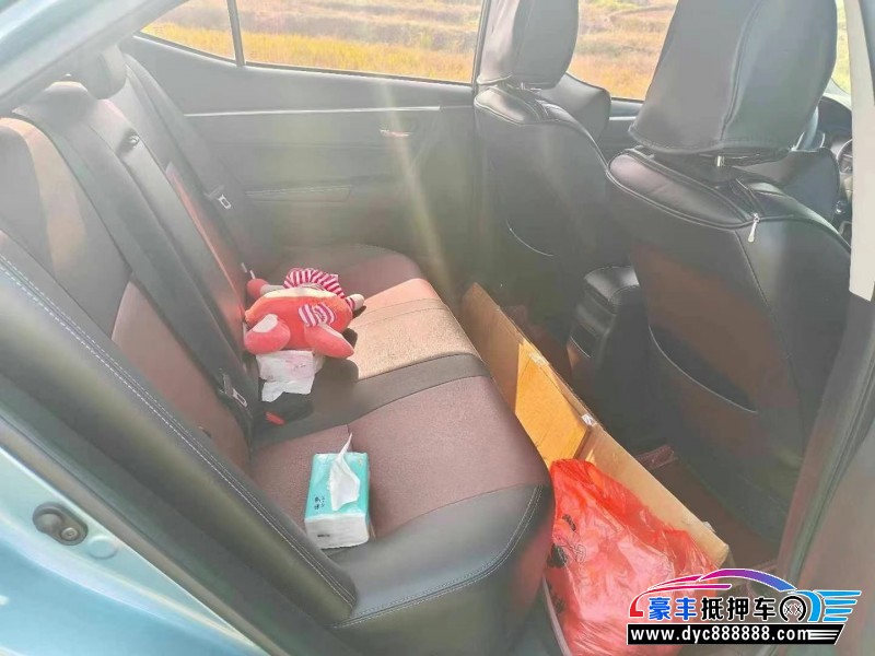 18年丰田卡罗拉轿车抵押车出售