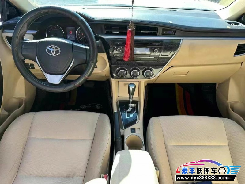 16年丰田卡罗拉轿车抵押车出售