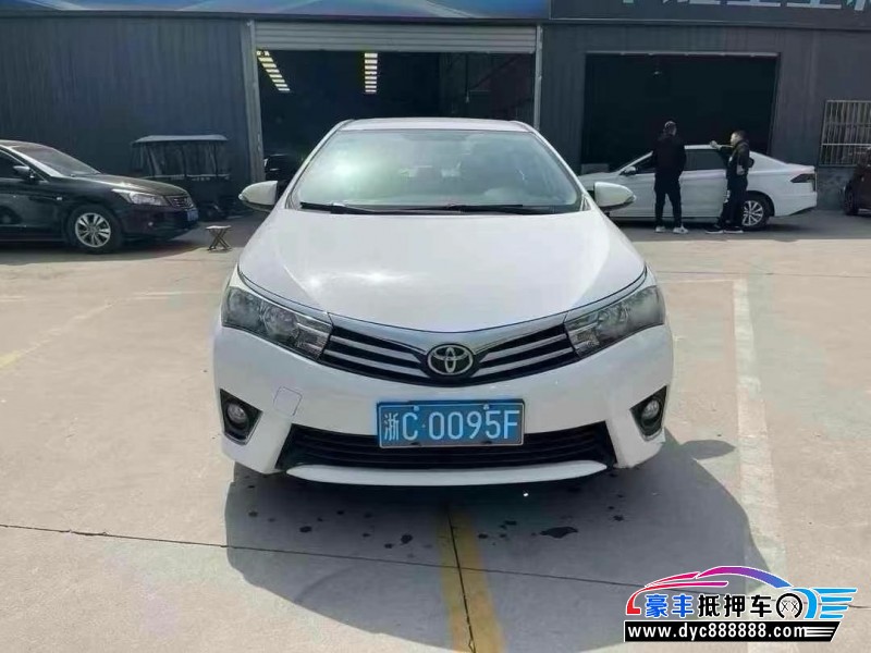 16年丰田卡罗拉轿车抵押车出售