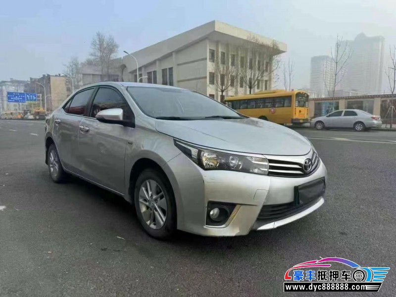 16年丰田卡罗拉轿车抵押车出售