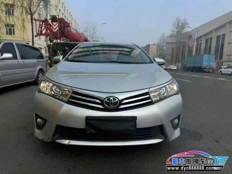 16年丰田卡罗拉轿车抵押车出售