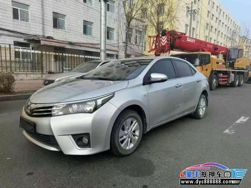 16年丰田卡罗拉轿车抵押车出售