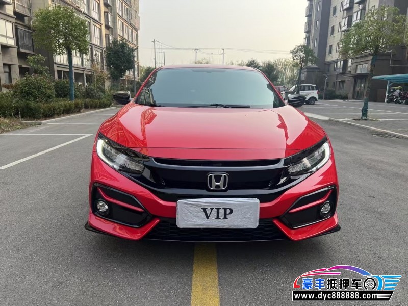22年本田思域轿车抵押车出售