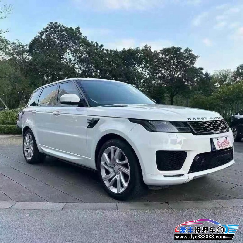 18年路虎揽胜运动版轿车抵押车出售
