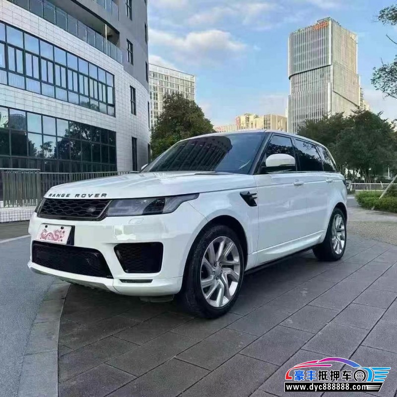 18年路虎揽胜运动版轿车抵押车出售